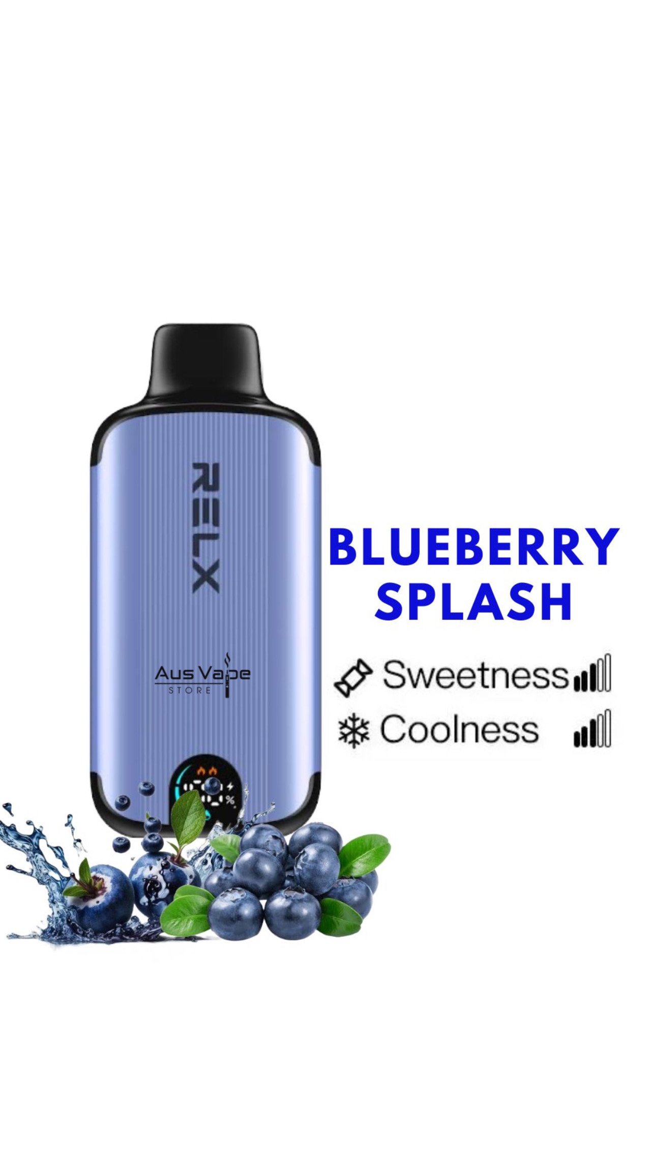 RELX MAGICGO – BLUEBERRY SPLASH – 8000 PUFFS