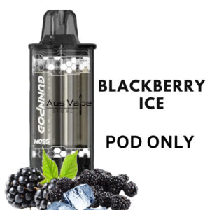 GUNNPOD MOSS POD – BLACKBERRY ICE – 8000 PUFFS