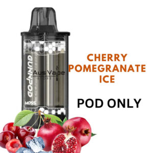 GUNNPOD MOSS POD – CHERRY POMEGRANATE ICE – 8000 PUFFS