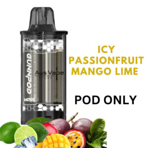 GUNNPOD MOSS POD – ICY PASSIONFRUIT MANGO ICE – 8000 PUFFS