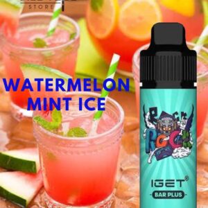 IGET BAR PLUS – WATERMELON MINT ICE – 6000 PUFFS