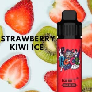 IGET BAR PLUS – STRAWBERRY KIWI ICE – 6000 PUFFS