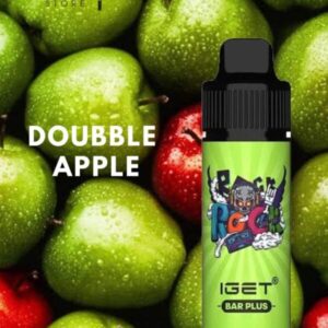 IGET BAR PLUS – DOUBLE APPLE – 6000 PUFFS