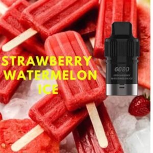 IGET BAR PLUS POD ONLY – STRAWBERRY WATERMELON ICE – 6000 PUFFS