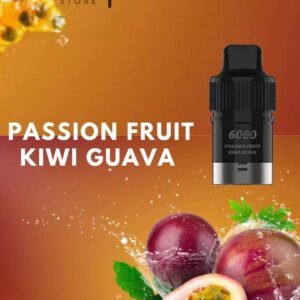 IGET BAR PLUS POD ONLY – PASSION FRUIT KIWI GUAVA – 6000 PUFFS