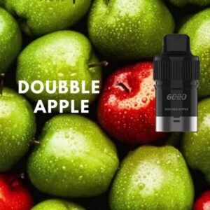 IGET BAR PLUS POD ONLY – DOUBLE APPLE – 6000 PUFFS