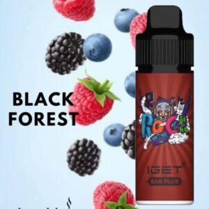 IGET BAR PLUS – BLACK FOREST – 6000 PUFFS
