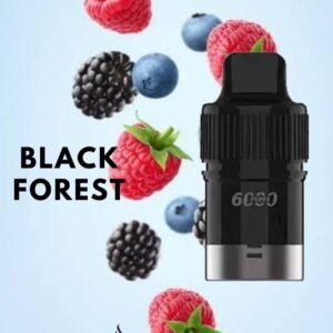IGET BAR PLUS POD ONLY – BLACK FOREST – 6000 PUFFS