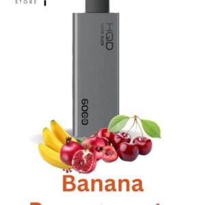 HQD CUVIE SLICK – BANANA POMEGRANATE CHERRY – 6000 PUFFS