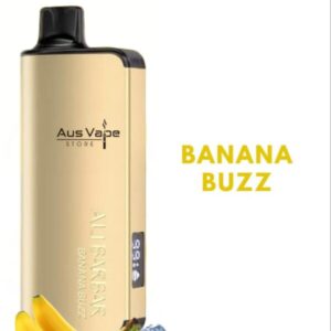 ALIBARBAR INGOT – BANANA BUZZ – 9000 PUFFS