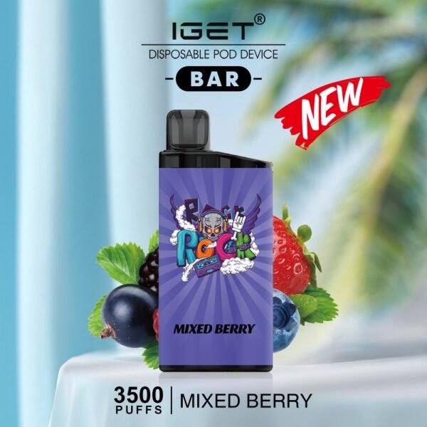 IGET BAR – MIXED BERRY – 3500 PUFFS