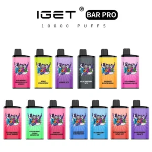 BULK 10 PCS – IGET BAR PRO 10000 PUFFS – CAN MIX FLAVOURS