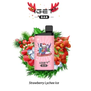 IGET BAR – STRAWBERRY LYCHEE ICE – 3500 PUFFS