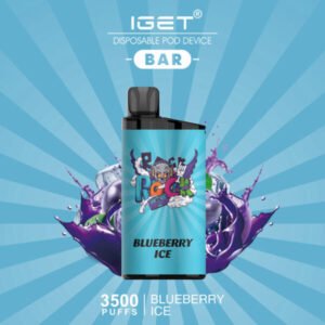 IGET BAR – BLUEBERRY ICE – 3500 PUFFS