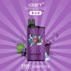 IGET BAR – GRAPE ICE – 3500 PUFFS