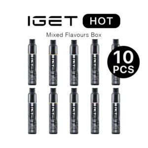 BULK SALE – 10 PCS IGET HOT – CAN MIX FLAVOURS
