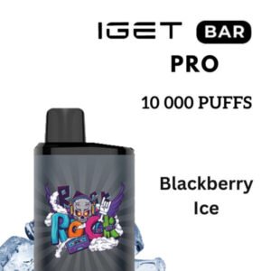 IGET BAR PRO – BLACKBERRY ICE – 10 000 PUFFS