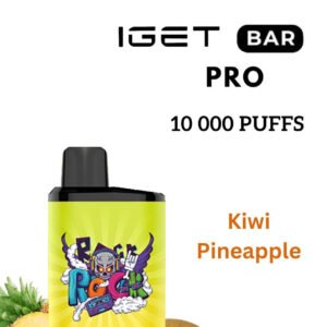 IGET BAR PRO – KIWI PINEAPPLE – 10 000 PUFFS