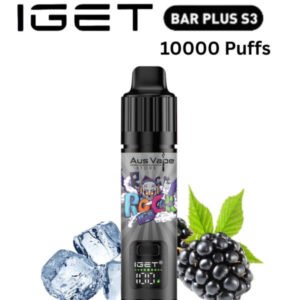 IGET BAR PLUS KIT S3 – BLACKBERRY ICE – 10 000 PUFFS