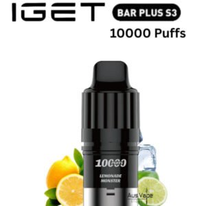 IGET BAR PLUS S3 POD ONLY – LEMONADE MONSTER – 10.000 PUFFS