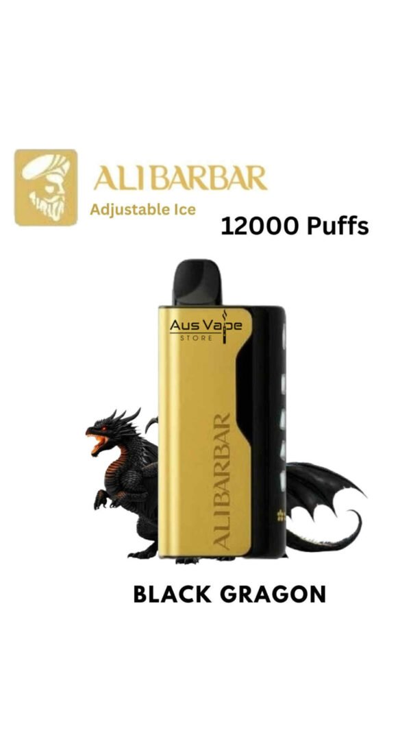 ALIBARBAR ICE ADJUST – BLACK DRAGON – 12000 PUFFS