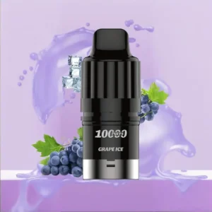 IGET Bar Plus S3 Pod 10000 | Grape Ice – 10,000 Puffs, Refillable Joy