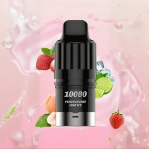IGET Bar Plus S3 Pod 10000 | Peach Lychee Lime Juice – 10,000 Puffs, Refillable Joy
