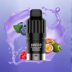 IGET Bar Plus S3 Pod 10000 | Passion Fruit Blueberry Raspberry – 10,000 Puffs, Refillable Joy