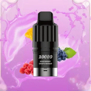 IGET Bar Plus S3 Pod 10000 | Raspberry Grape Mango – 10,000 Puffs, Refillable Joy